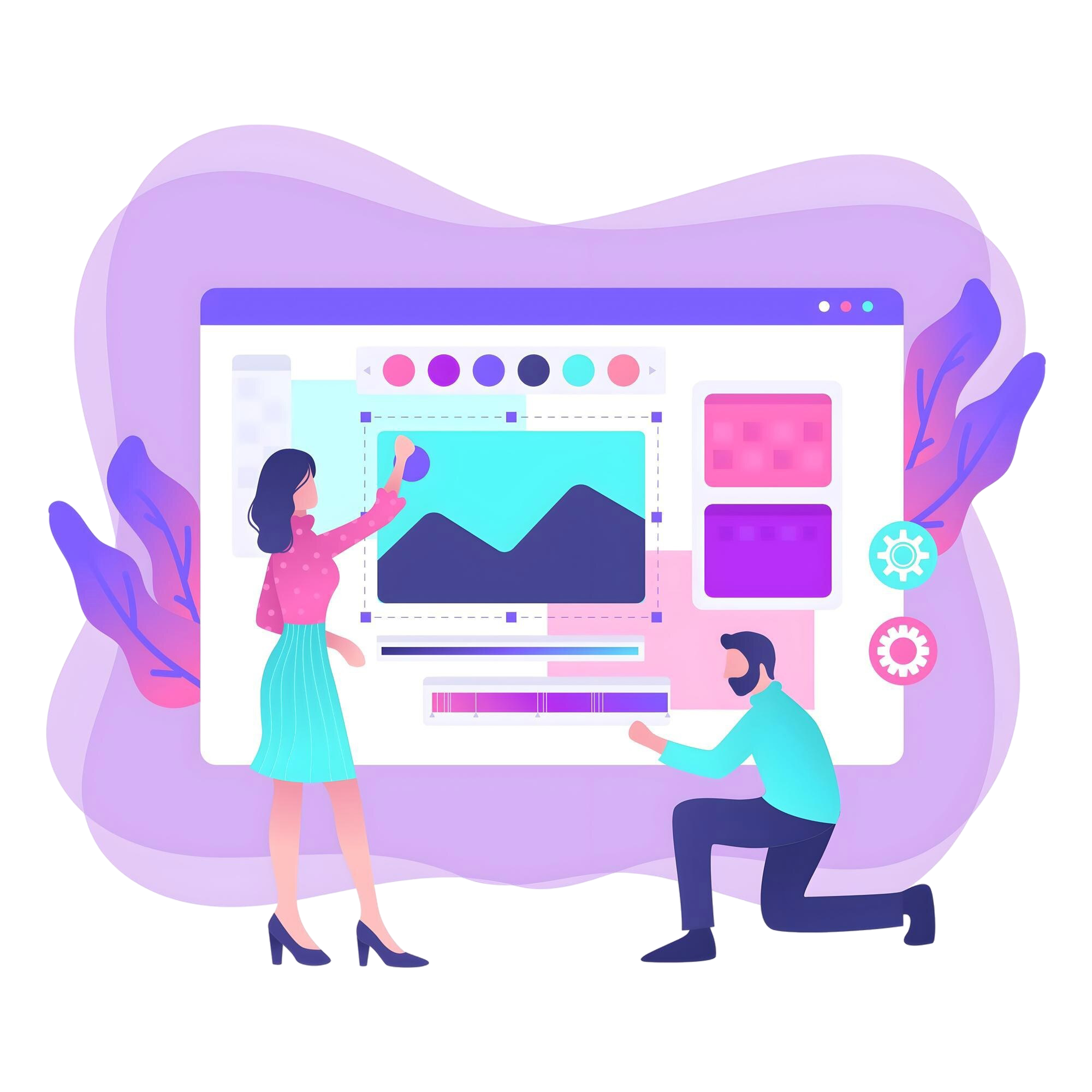 Haoda Tech Graphical Website Development Services Banner Image